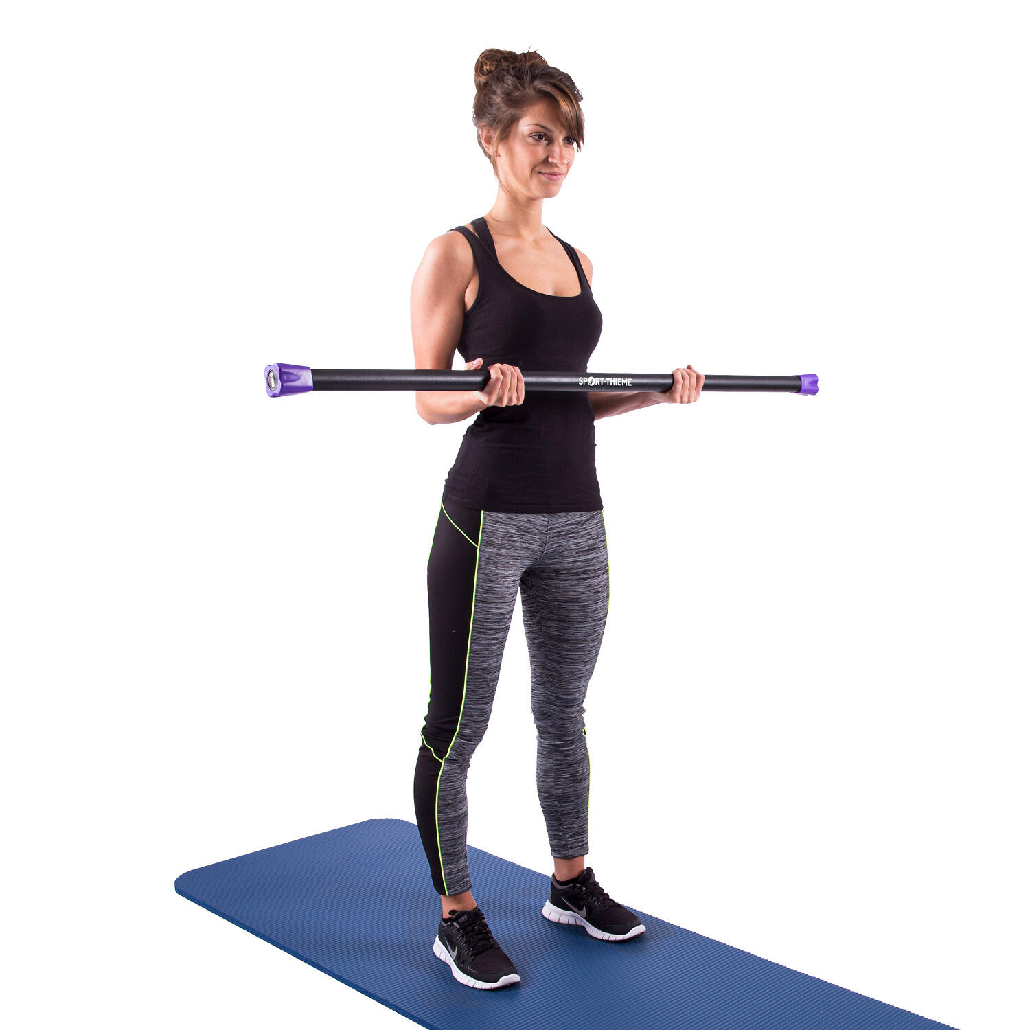 Bastone del peso Acciaio 6 kg Lilla Fitness / Krafttraining Unisex 2/6