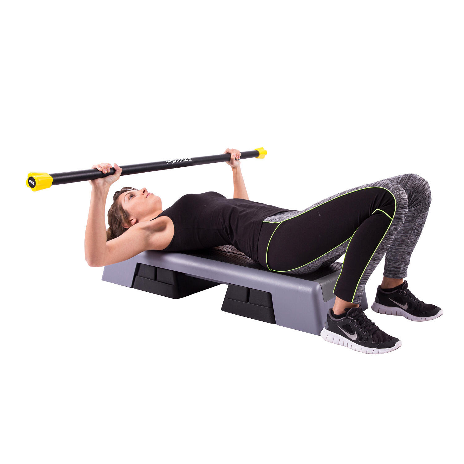 Gewichtsstab Steel 5 kg Gelb Fitness / Krafttraining Unisex Gelb 2/5