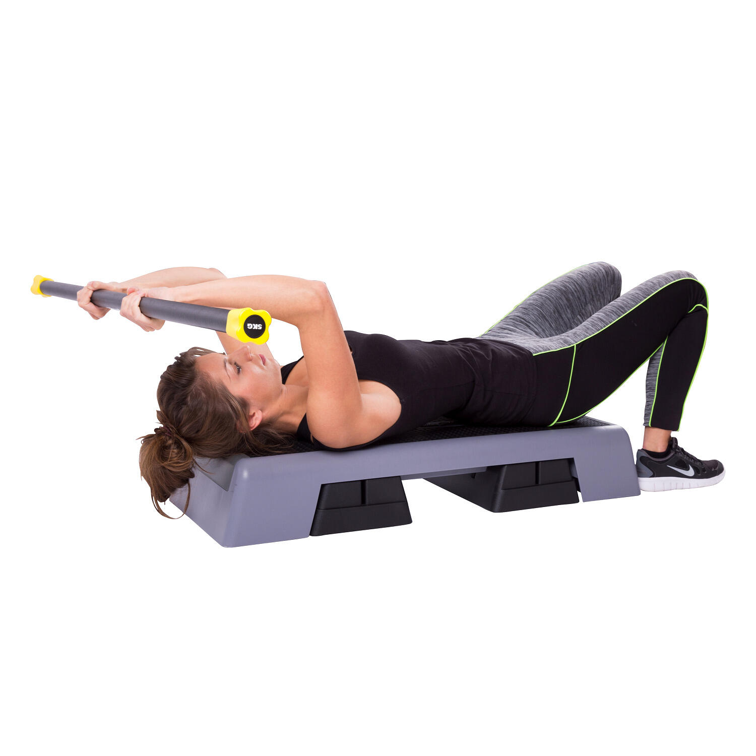 Gewichtsstab Steel 5 kg Gelb Fitness / Krafttraining Unisex Gelb 3/5