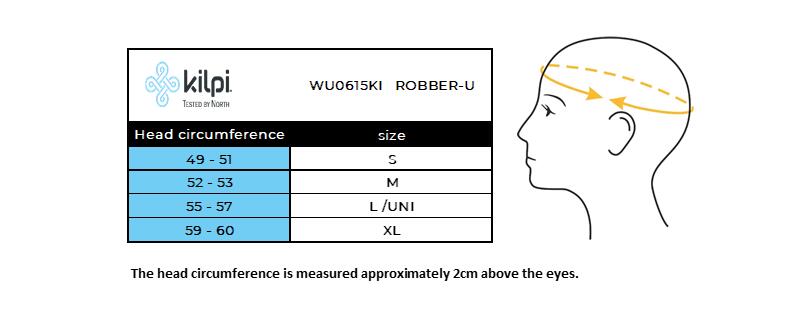 Ski gezichtsmasker Kilpi ROBBER-U 2/3