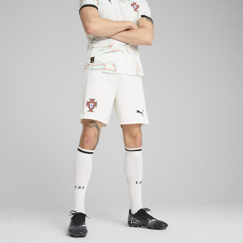 Męskie szorty Portugalia 2025 PUMA White Black