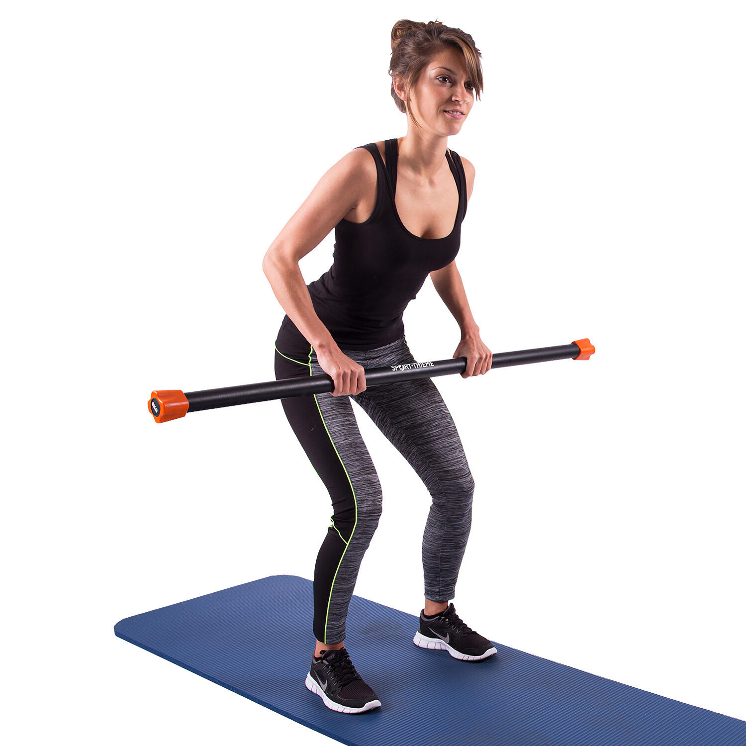 Gewichtsstab Steel 8 kg Orange Fitness / Krafttraining Unisex Orange 2/4