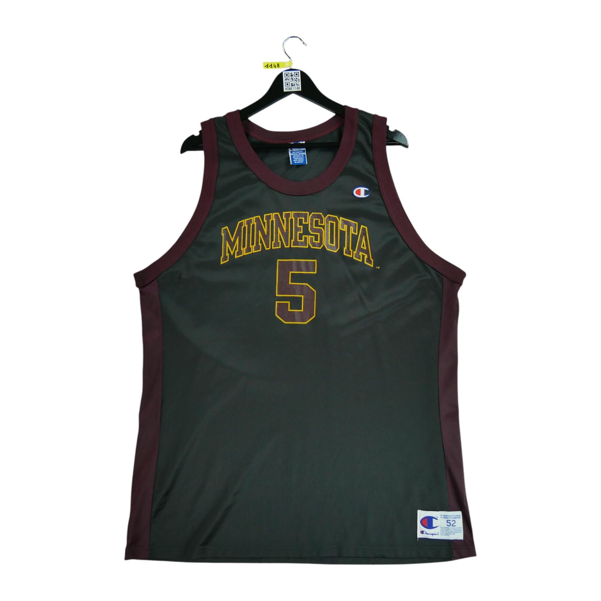 CHAMPION Seconda Mano - Maglia campione dei Minnesota Golden Gophers NCAA - Stato buono