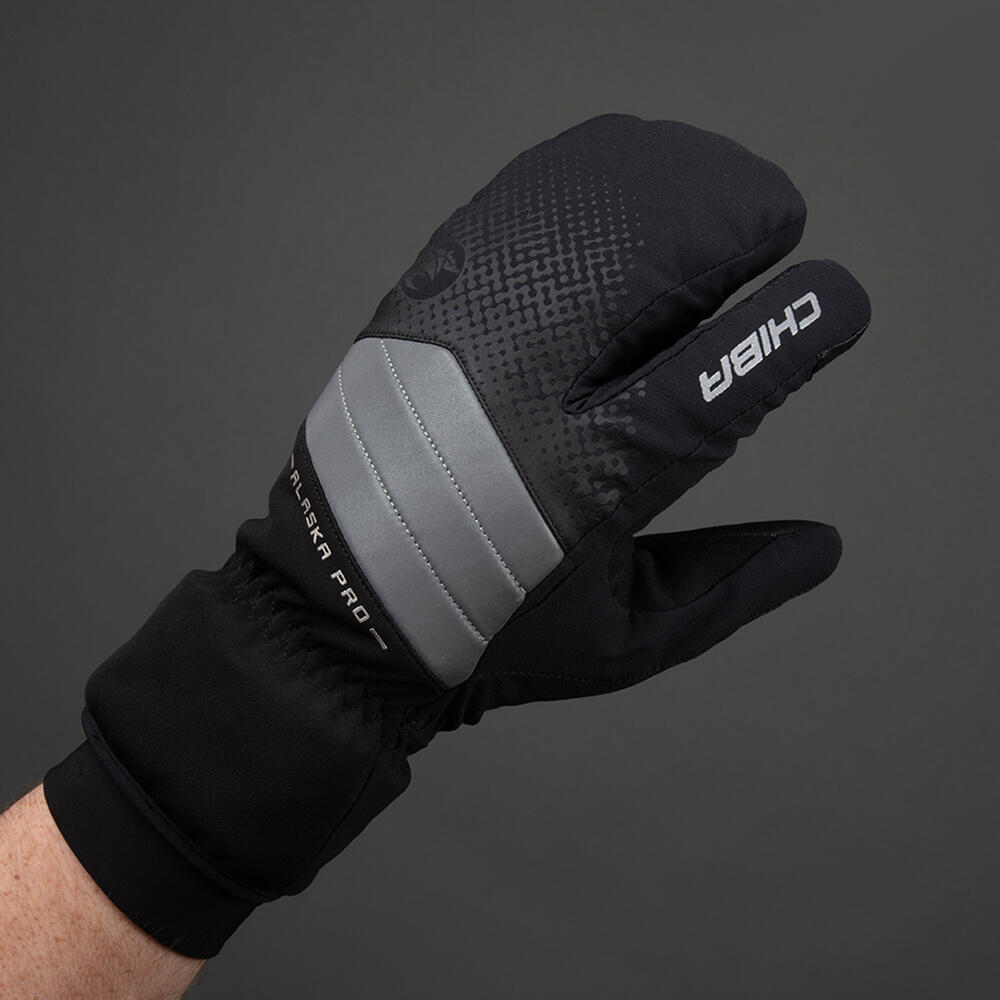 Chiba Alaska Pro Gants de cyclisme d'hiver - Size S 3/7