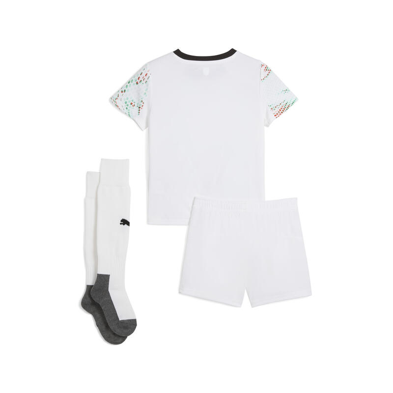Dziecięcy zestaw wyjazdowy Portugalia 2025 PUMA White Black