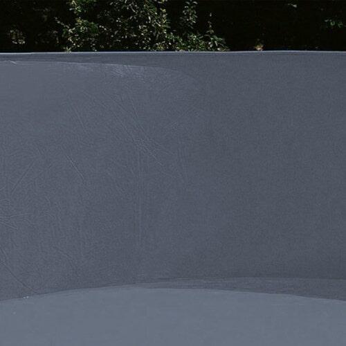 Liner gris pour piscine métal intérieur 6,10 x 3,60 x 1,32 m
