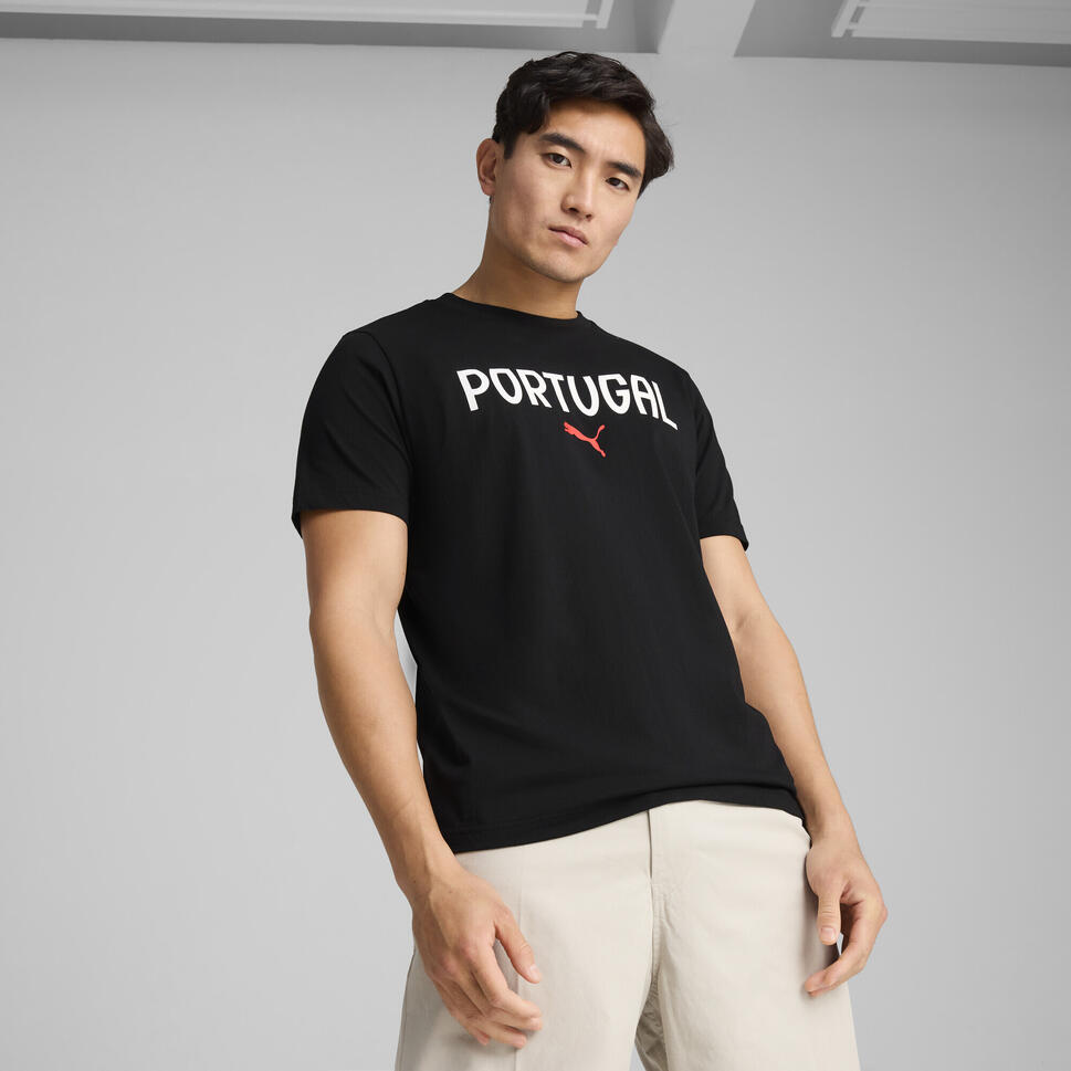 Męska koszulka Portugalia ftblNRGY PUMA Black