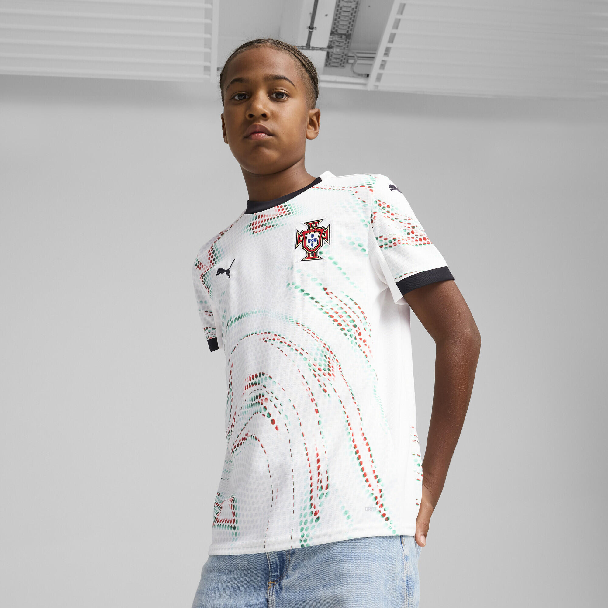Camiseta 2.ª equipación Portugal 2025 Niño PUMA 2/7