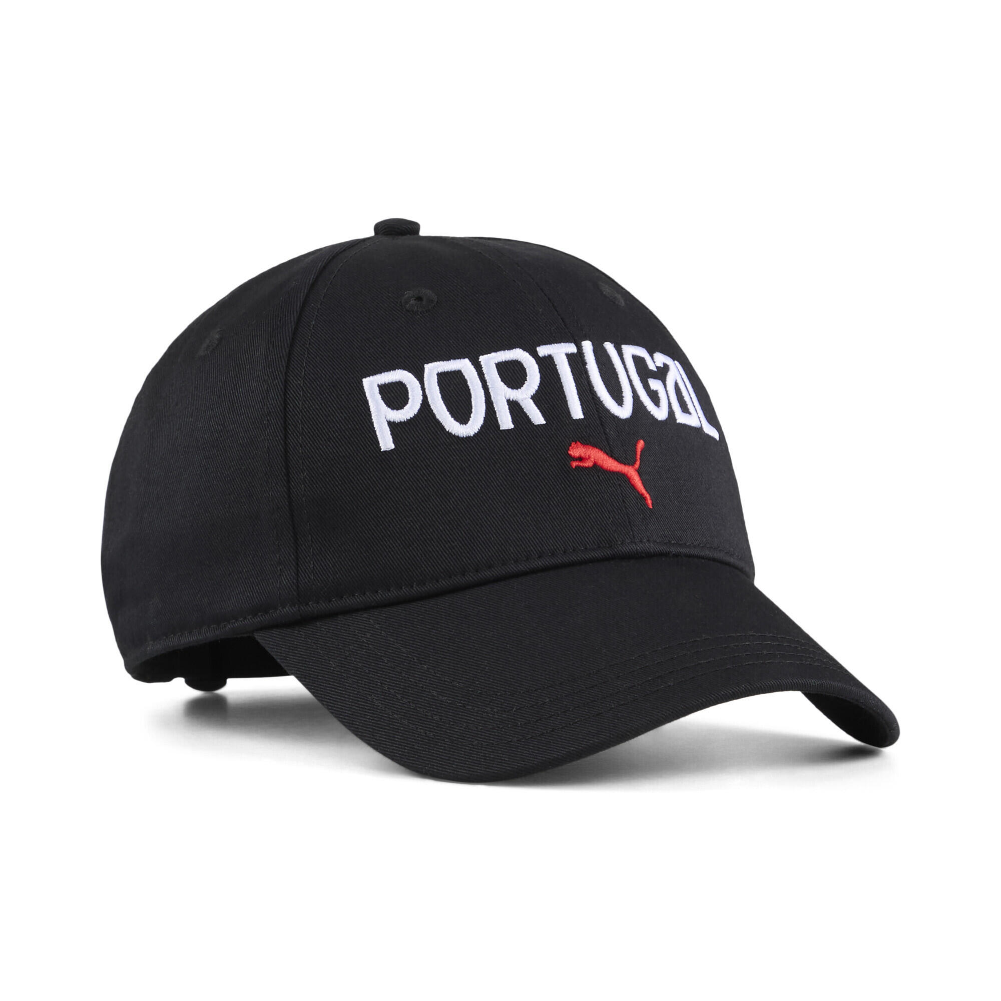 Casquette Football Fan Portugal PUMA Black White 3/7