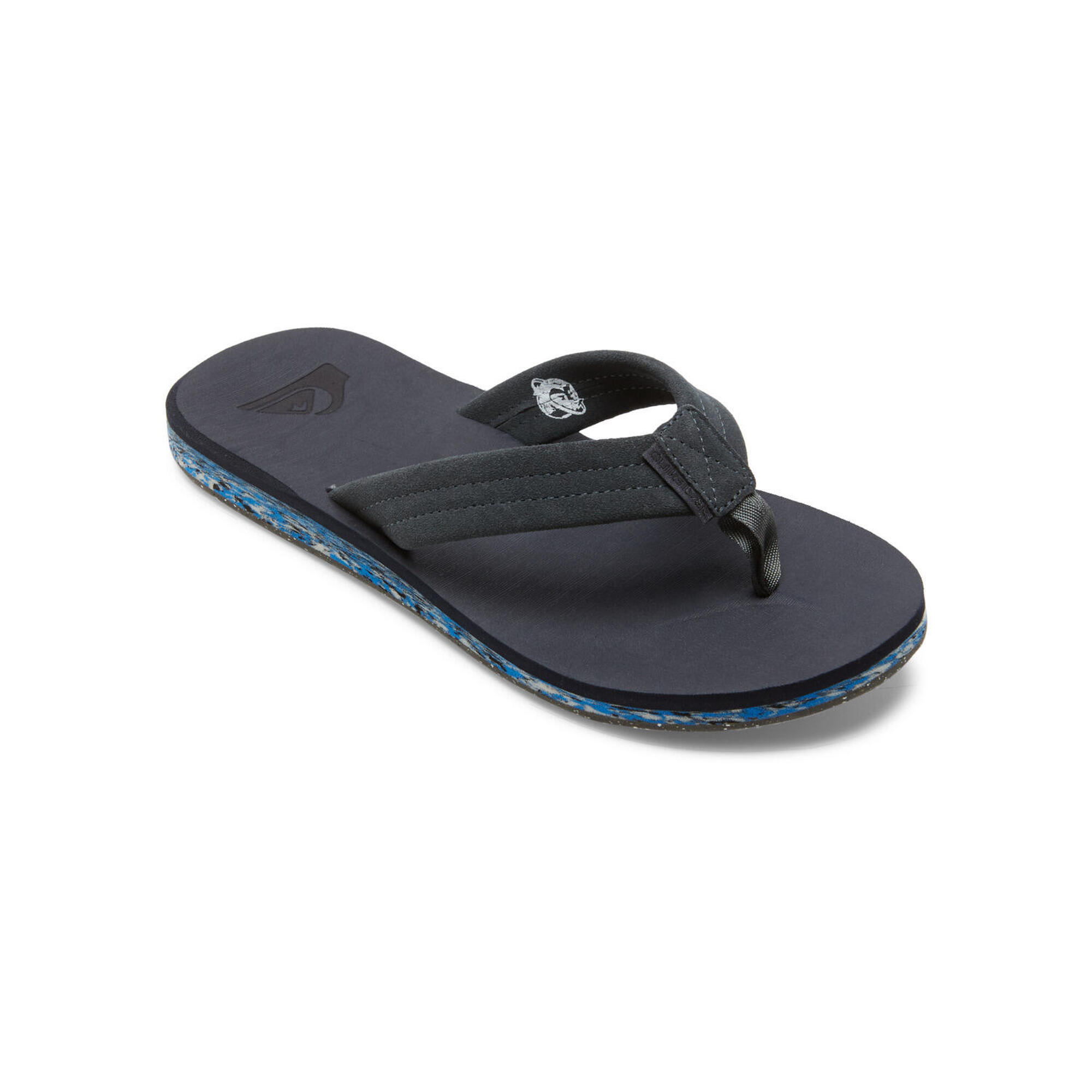 Quiksilver - Sandales Carver Suede Recycled Gris Homme - Sandales - Gris - 39 - Decathlon