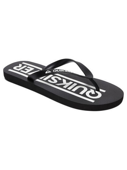 Chanclas Quiksilver Java Wordmark niño negro