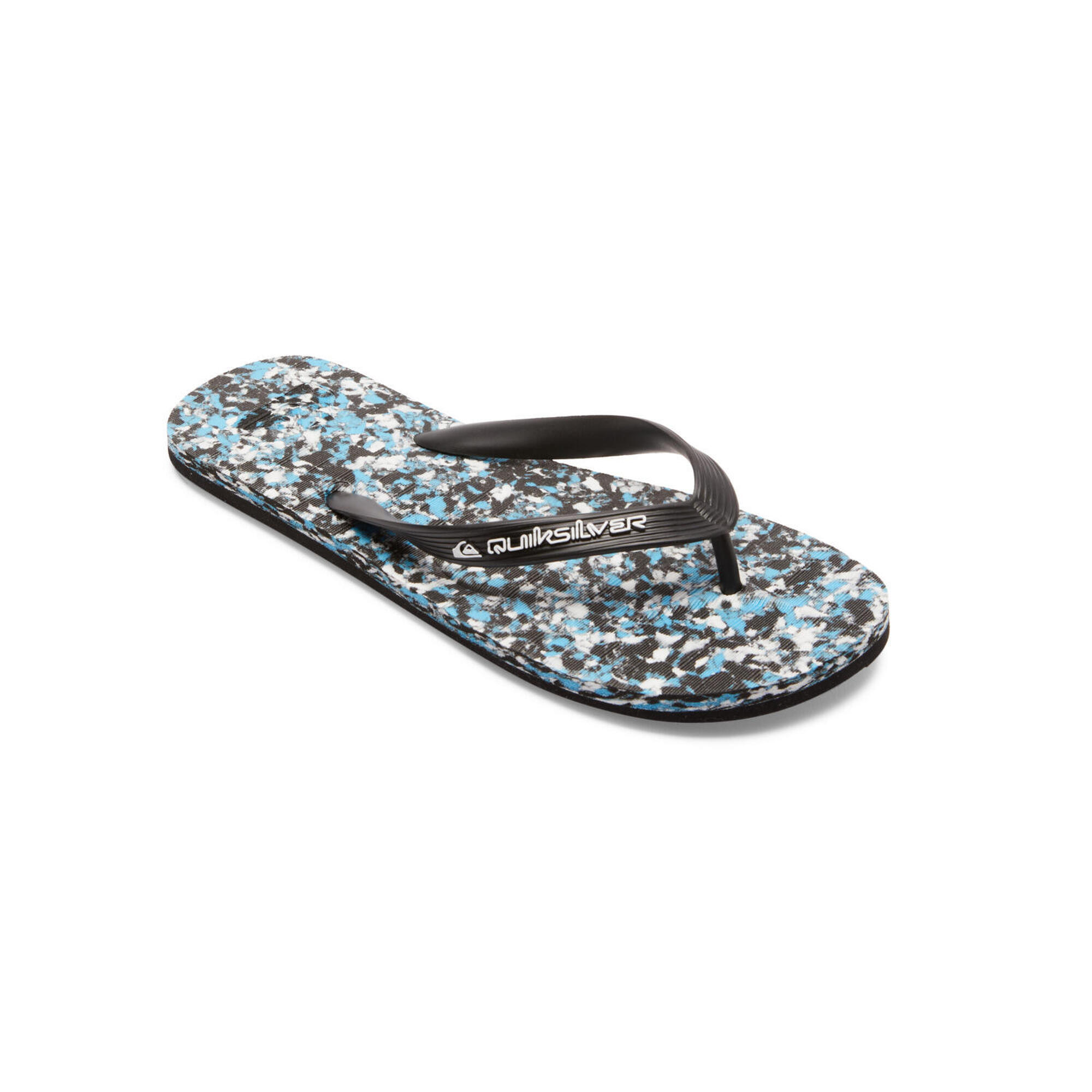 Quiksilver - Tongs Molokai Recycled Multicolore Homme - Tongs - Bleu - 40 - Decathlon