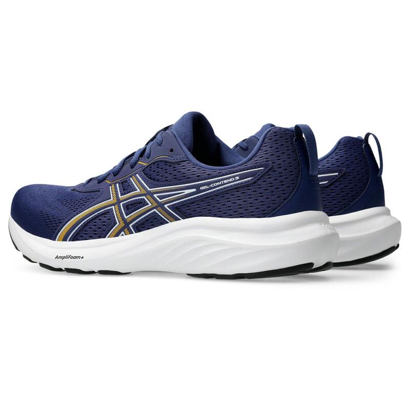 Chaussures De Running Homme - ASICS Gel Contend 9 - Indigo Blue/White