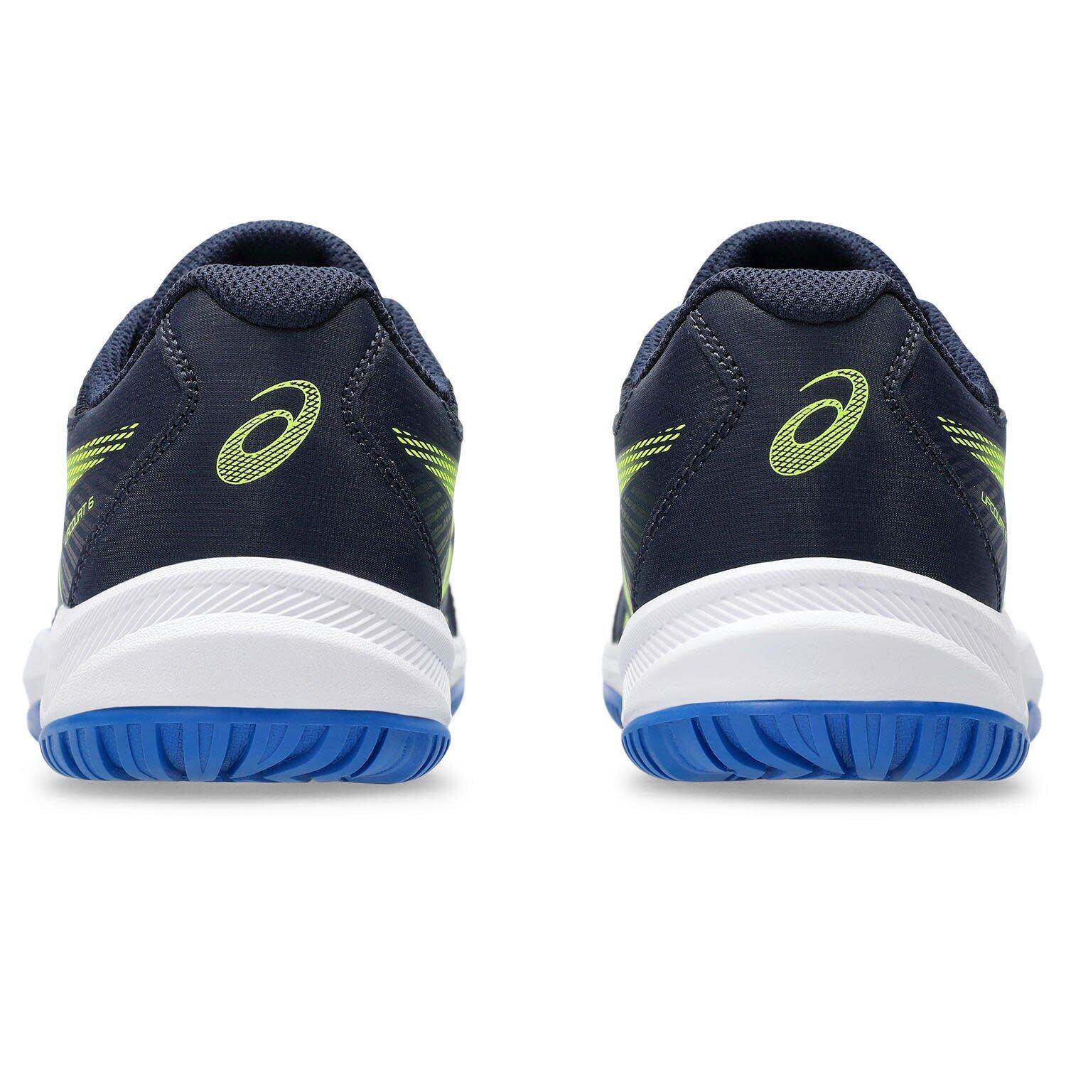Chaussures Multisports Enfants - ASICS Upcourt 6 GS - Midnight/Safety Yellow 5/7