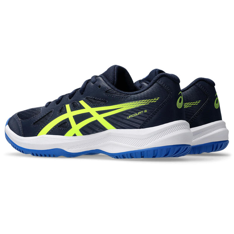 Chaussures Multisports Enfants - ASICS Upcourt 6 GS - Midnight/Safety Yellow
