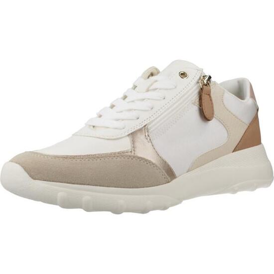 Tenisówki Geox Model D Alleniee Kolor Beżowy