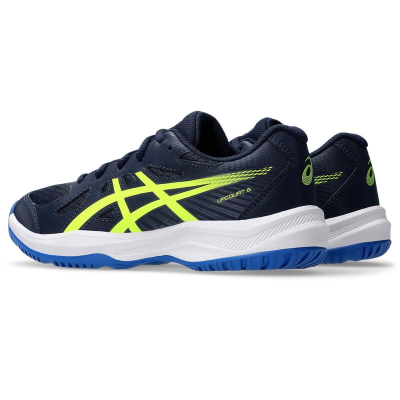 Chaussures Multisports Enfants - ASICS Upcourt 6 GS - Midnight/Safety Yellow