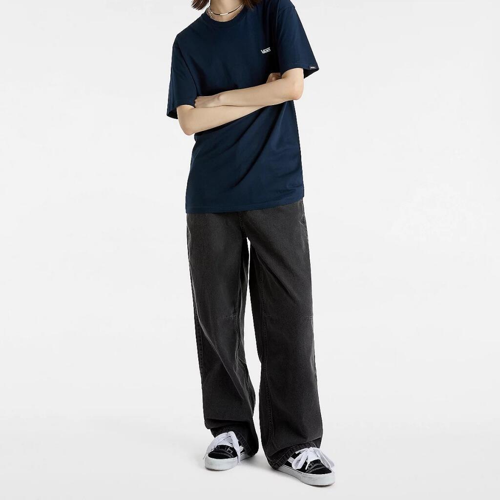 Trička Vans Model Left Chest Ii Loose Ss Barva Modrý 3/5