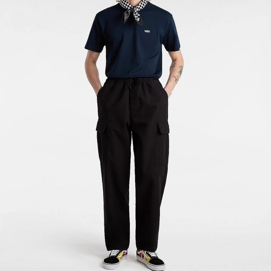 Trička Vans Model Left Chest Ii Loose Ss Barva Modrý 4/5