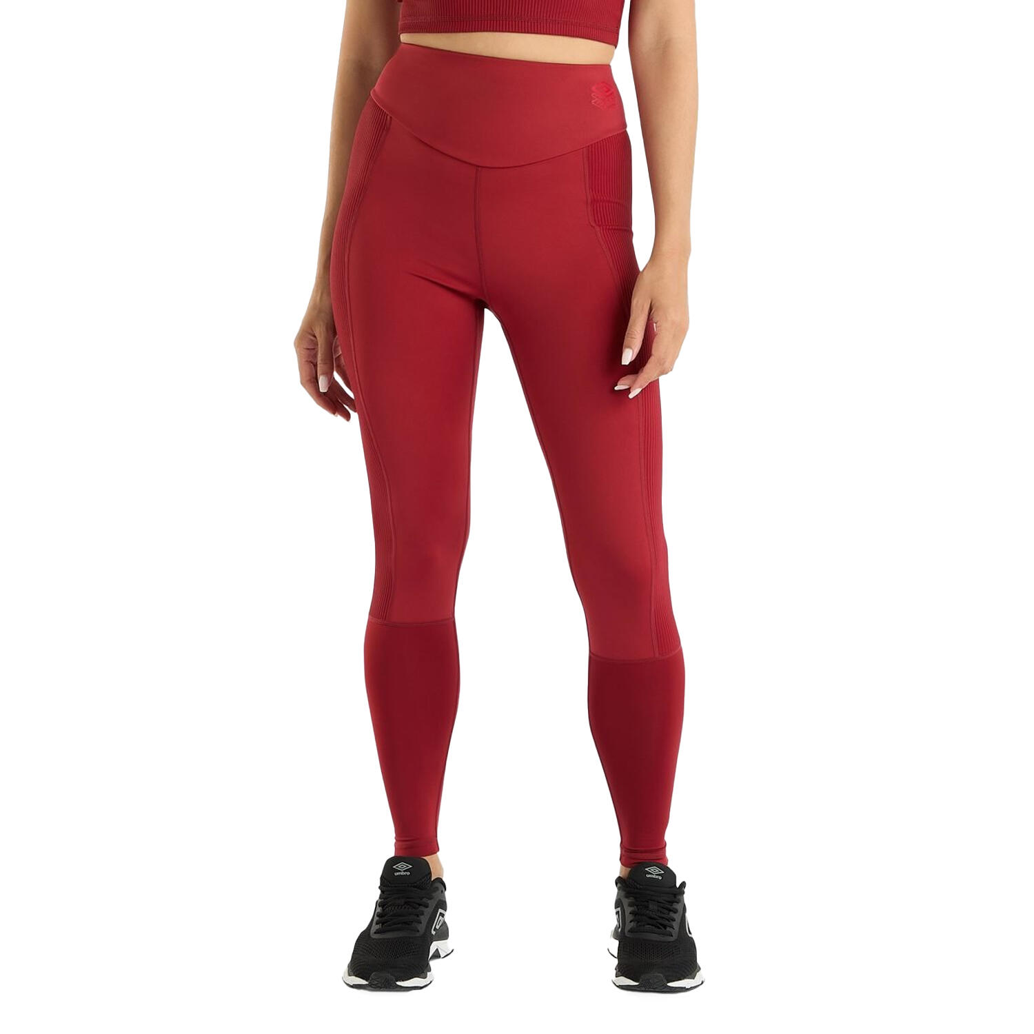 UMBRO Womens/Ladies Pro 7/8 Training Leggings (Sundried Tomato)