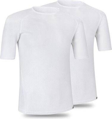 Fiets ondershirt ultralight heren 2pack - ultralight mesh wit