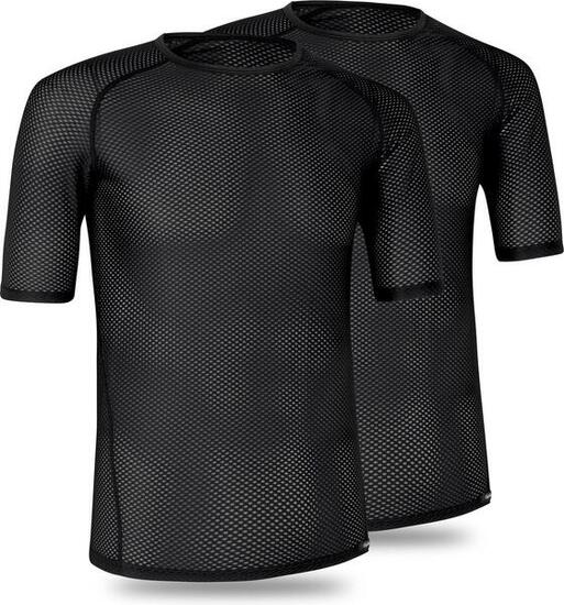 Fahrrad-Unterhemd Herren - Ultralight Mesh weiß 2PACK