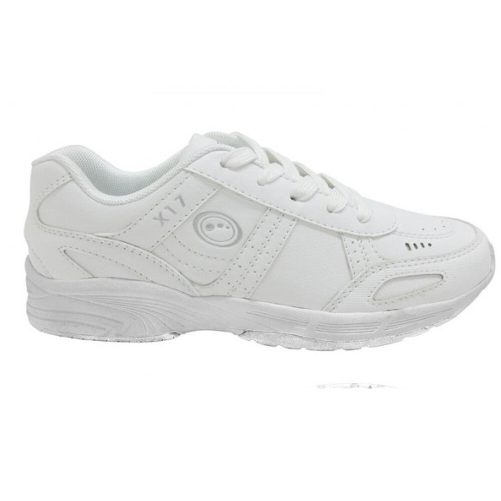 OPTIMUM Sneakers bambino Optimum bianche sintetiche traspiranti