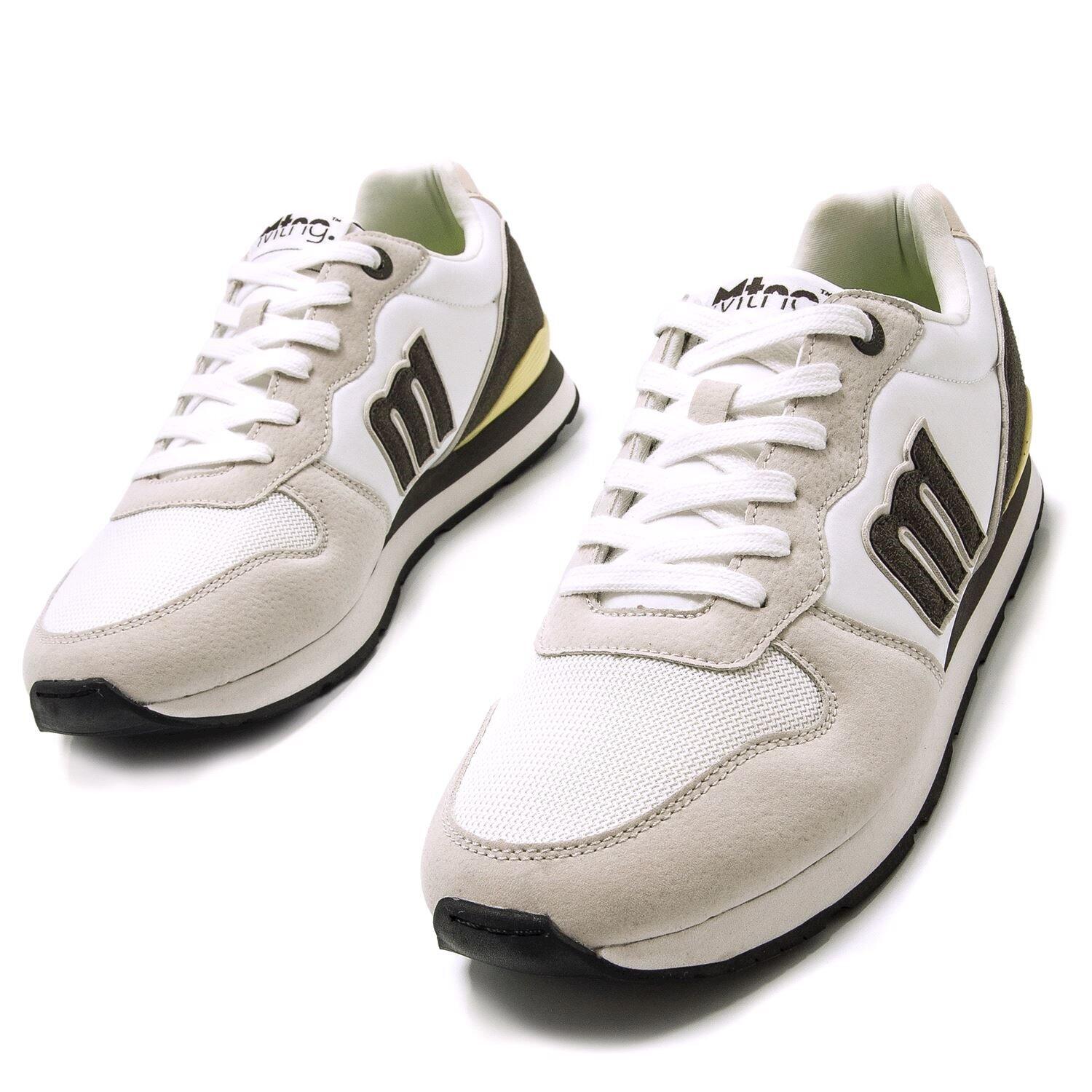 calçado de caminhada para homem mtng joggo branco 2/7