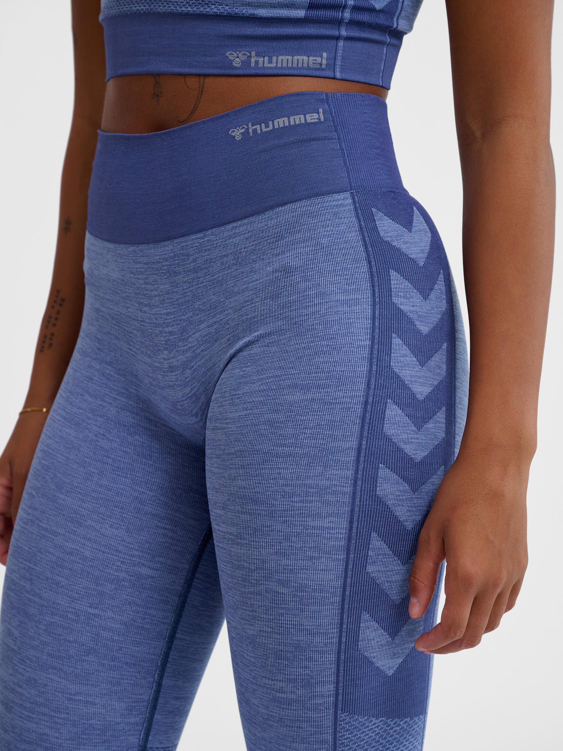 Leggings da donna Hummel MT Shine Seamless 4/7