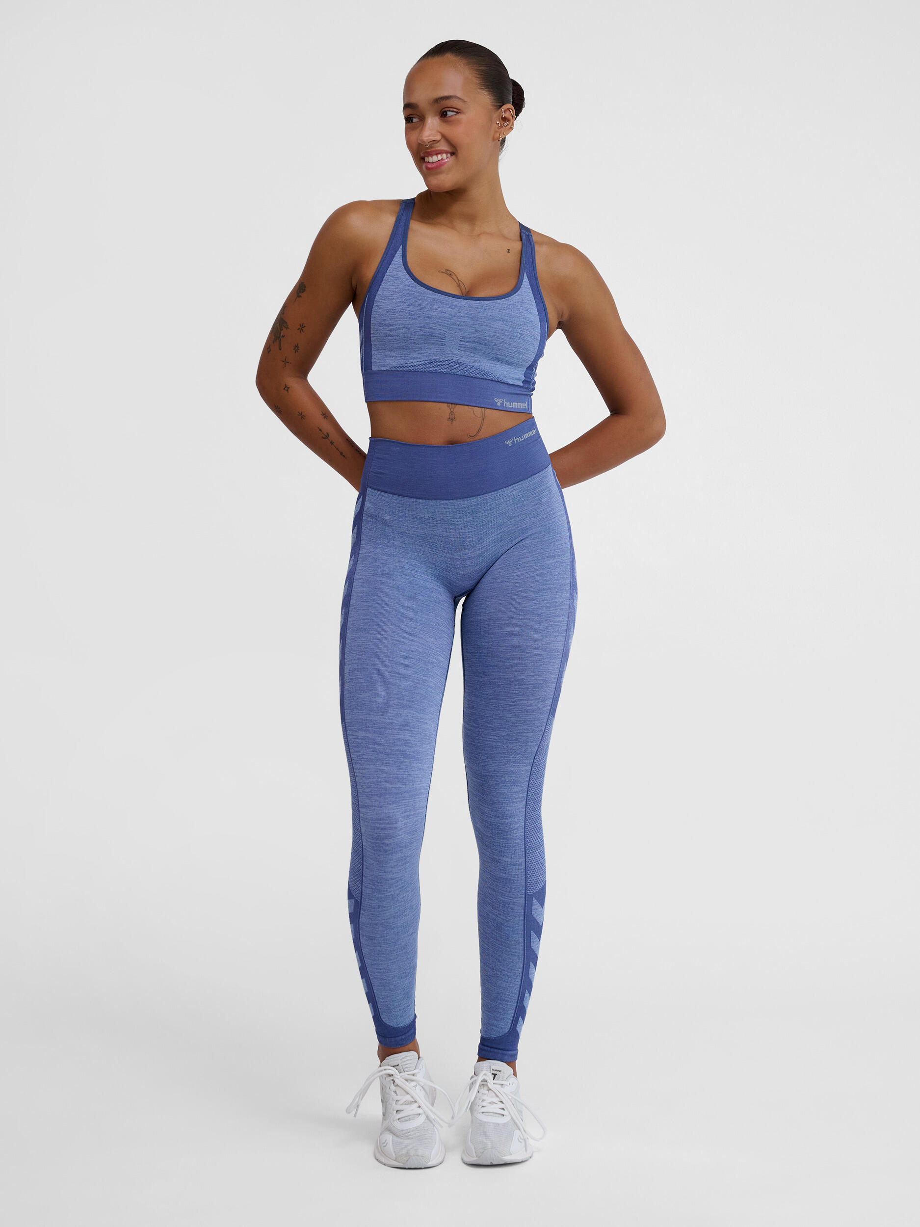 Leggings da donna Hummel MT Shine Seamless 3/7