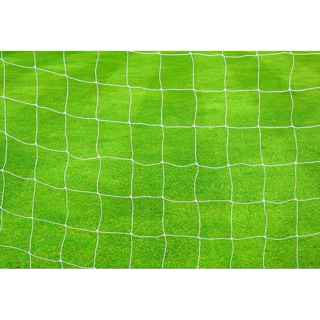Knotted Football Net (Pack of 2) (White) 1/1