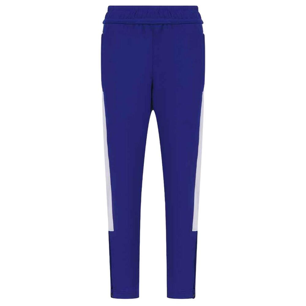 royal blue / white