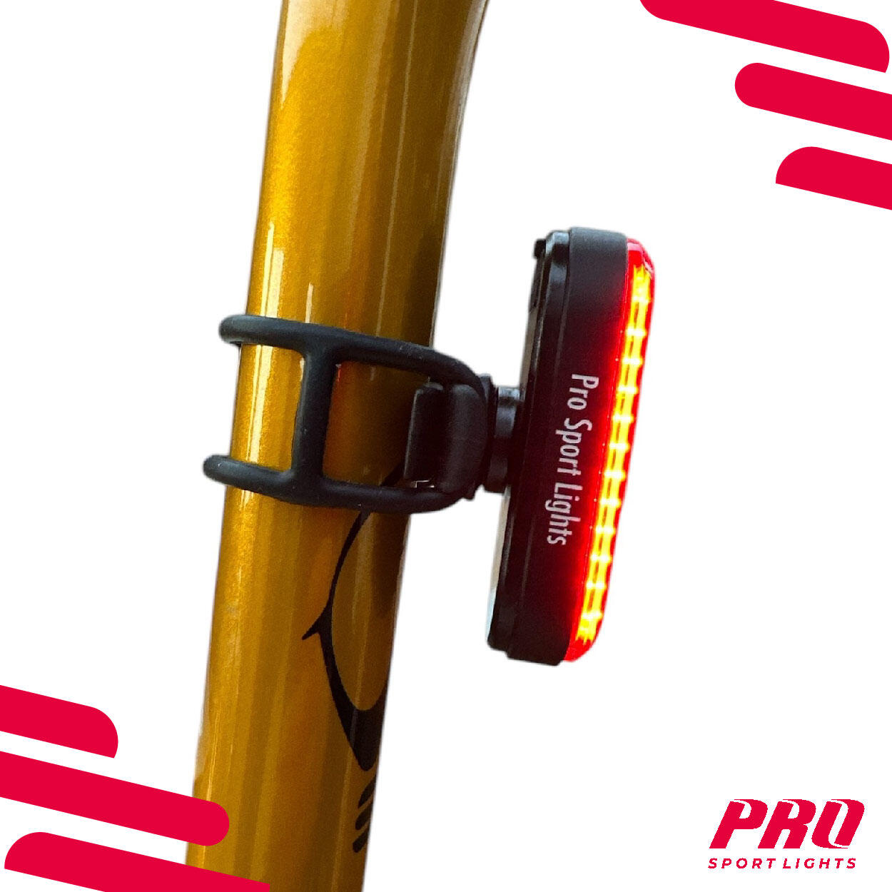 Luce bici ricaricabile USB 1100 e 100 lumen anteriore e posteriore 6/7