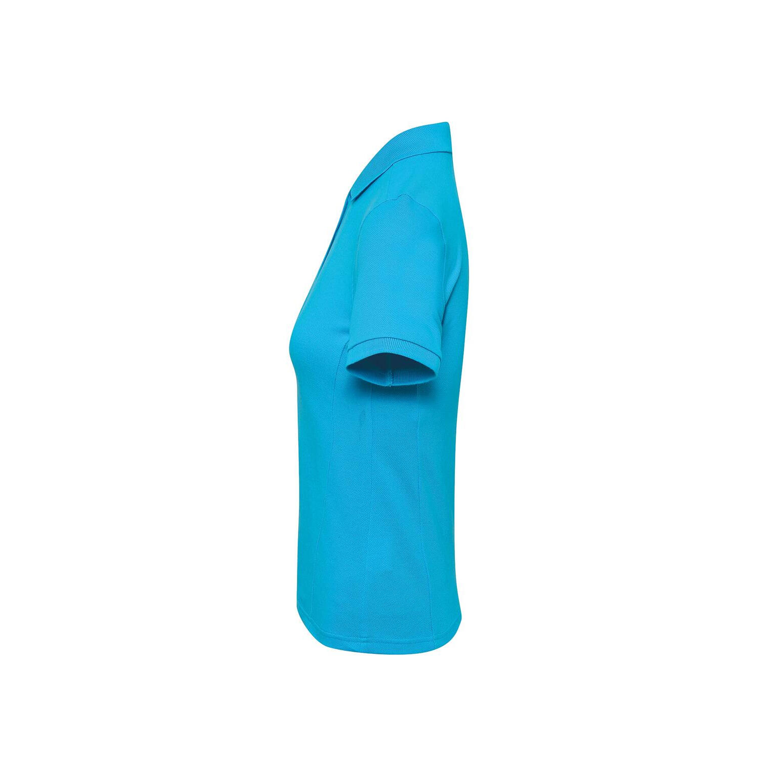 Womens/Ladies Coolchecker Plus Piqu Polo With CoolPlus (Turquoise) 3/3