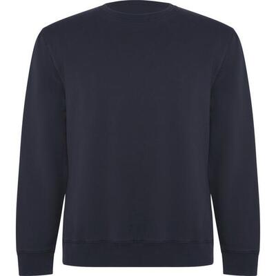 Unisex adult batian sweatshirt met ronde hals (marineblauw)