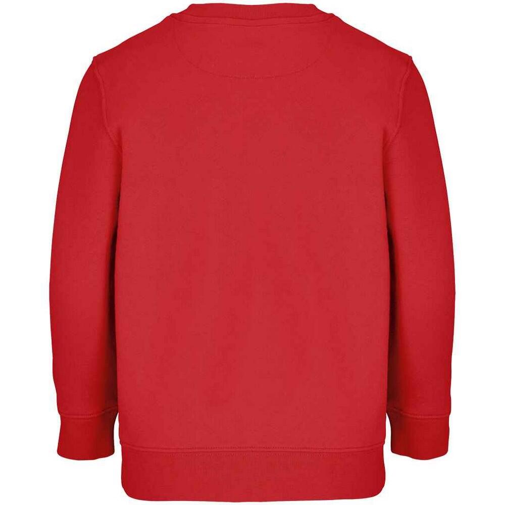 Felpa Bambini SOLS Columbia Rosso Acceso 2/4