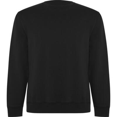 Unisex adult batian sweatshirt met ronde hals (marineblauw)