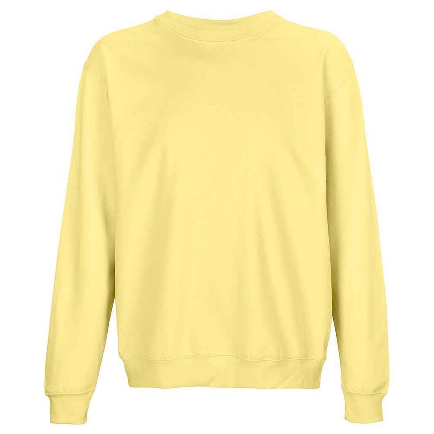 SOL'S Unisex Adult Columbia Sweatshirt (Light Yellow)