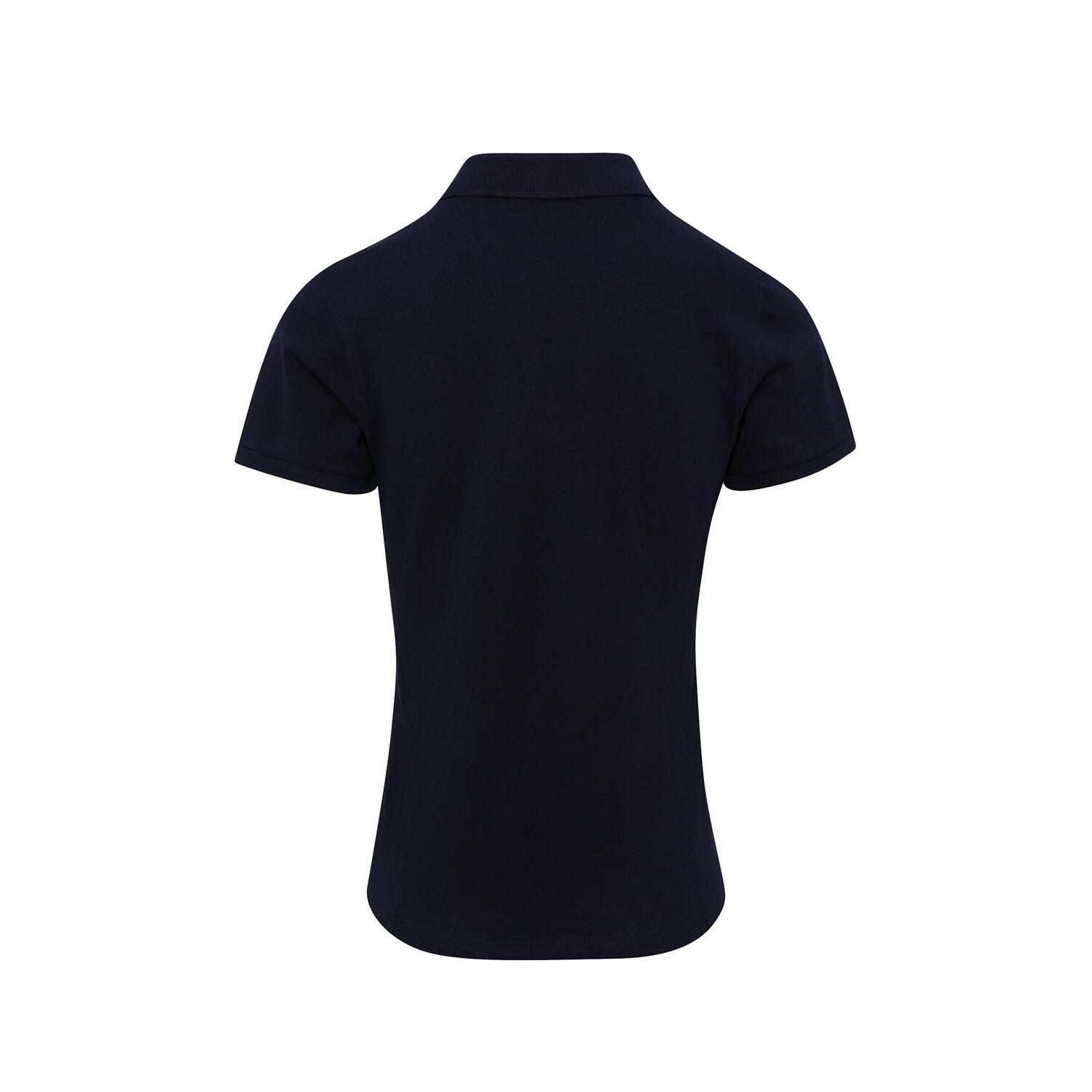 Womens/Ladies Coolchecker Plus Piqu Polo With CoolPlus (Navy) 2/3
