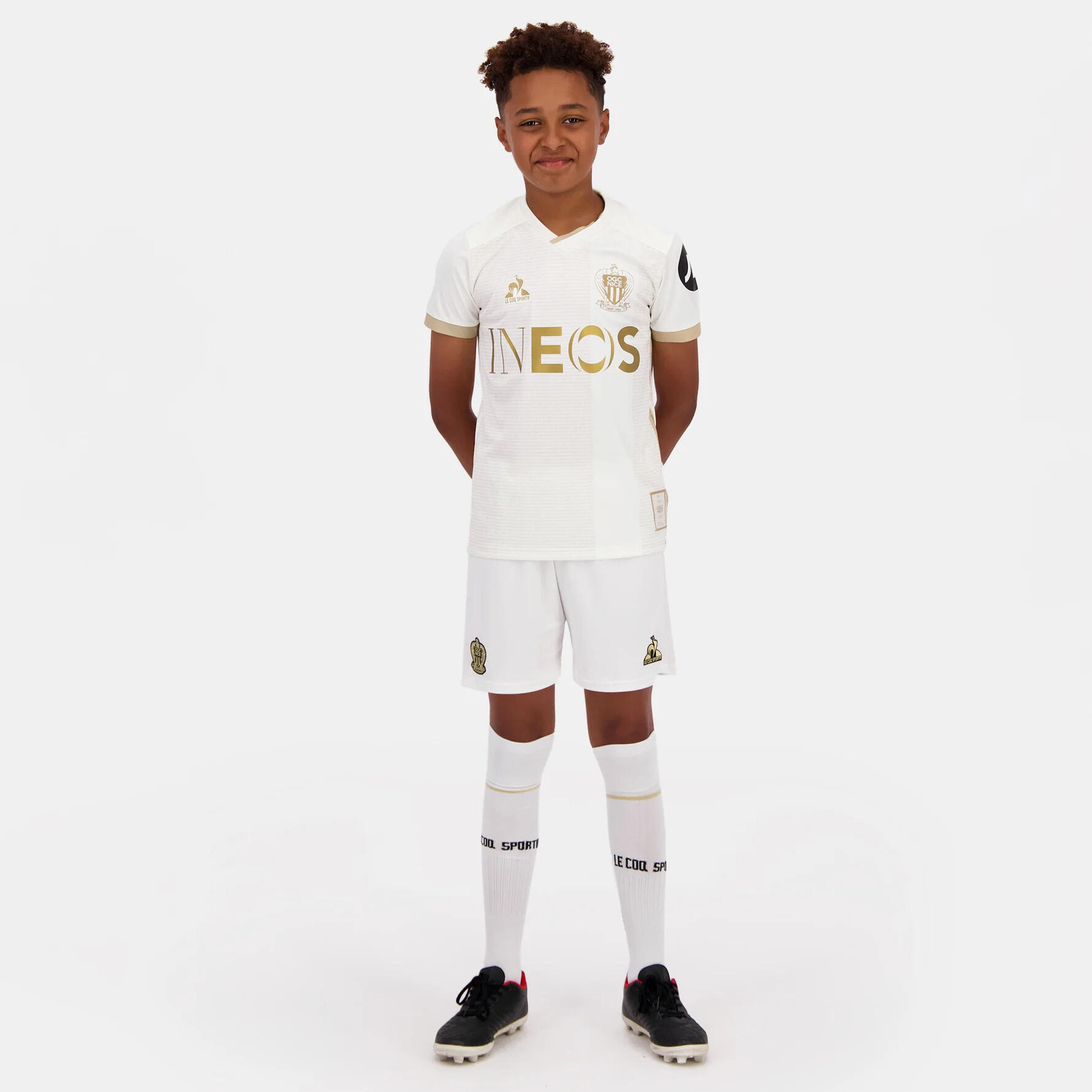 Maglietta da trasferta per bambini OGC Nice 2024/25 6/7