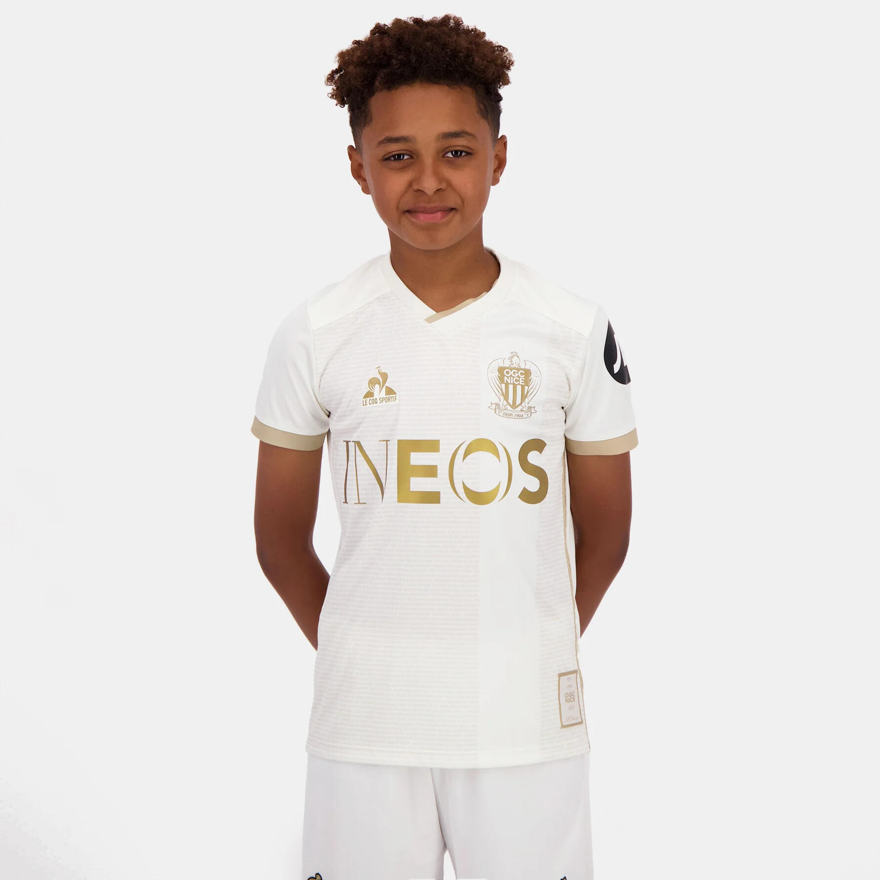 Maglietta da trasferta per bambini OGC Nice 2024/25 3/7