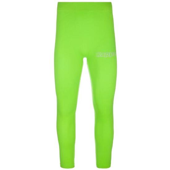 Scaldamuscoli lungo da uomo donna in poliammide rosso da calcio