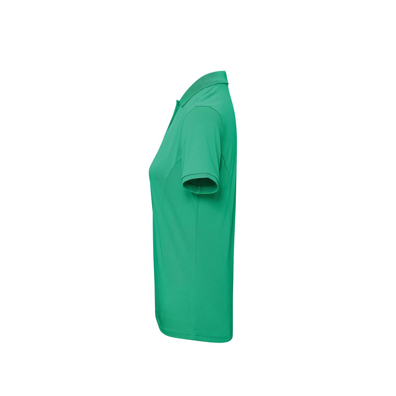 Polo In Piquè Con Tecnologia CoolPlus Donna Premier Coolchecker Plus Verde Kelly 3/3
