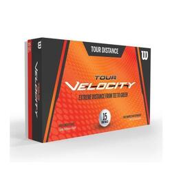 BALLE DE GOLF VELOCITY DISTANCE X15 BLANC