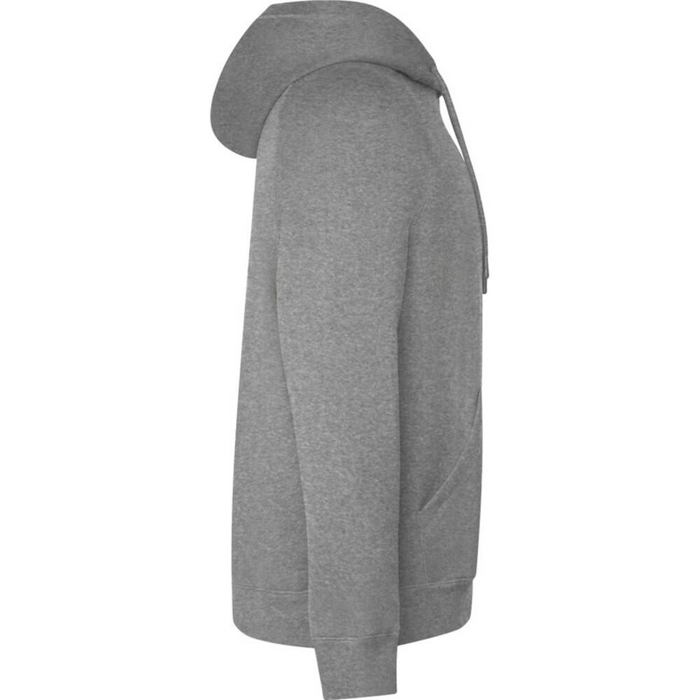 Felpa Con Cappuccio Adulto Unisex Roly Vinson Grigio Di Marna 3/4