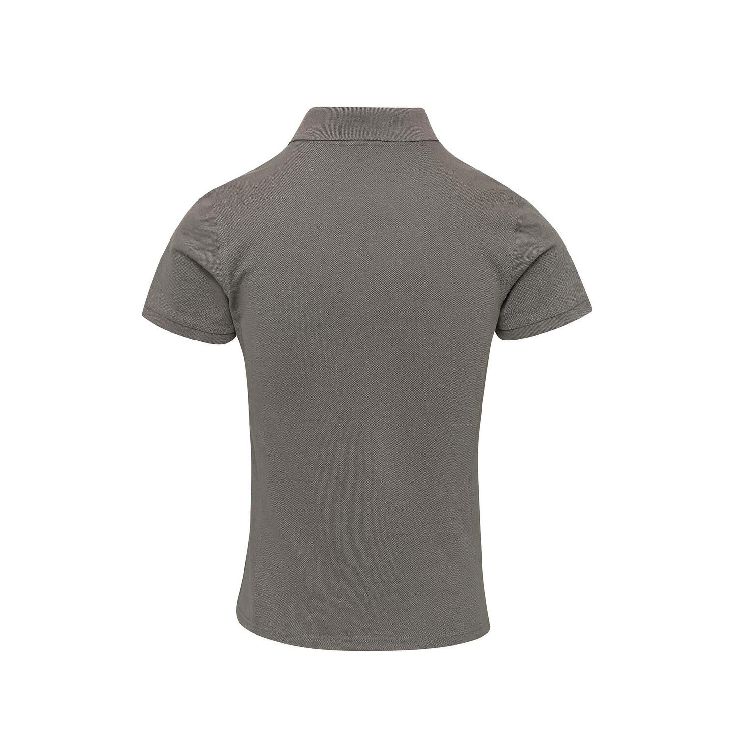 Polo In Piquè Con Tecnologia CoolPlus Donna Premier Coolchecker Plus Grigio 2/3