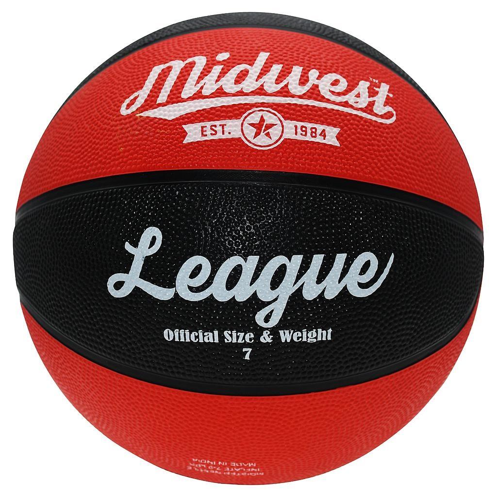 MIDWEST League Basketball (Black/Red)
