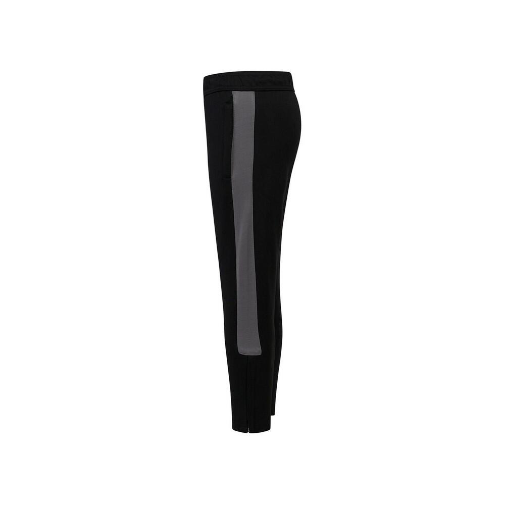 Trainingshose für Kinder Schwarz/Metall-Grau 3/3