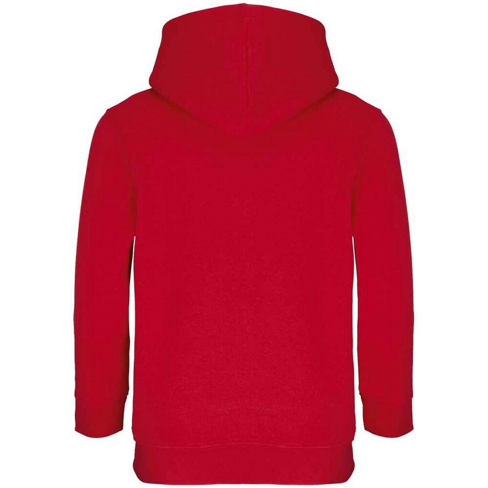 "Connor" Kapuzenpullover für Kinder Leuchtend Rot 2/4