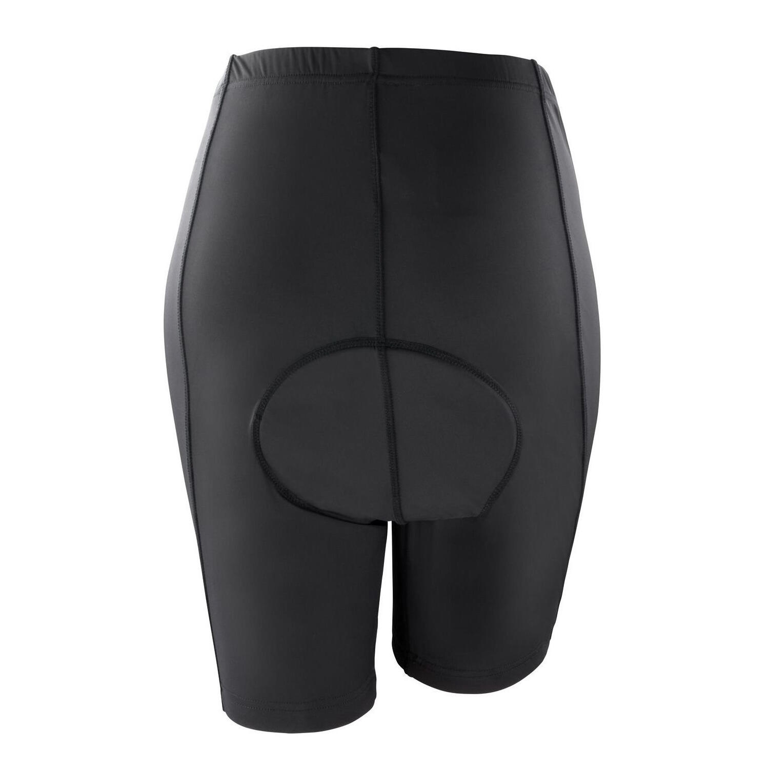 Pantaloncini Da Ciclista Imbottita Donna Spiro Nero 2/3